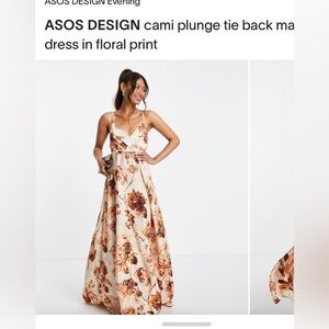 ASOS Design Floral Dress